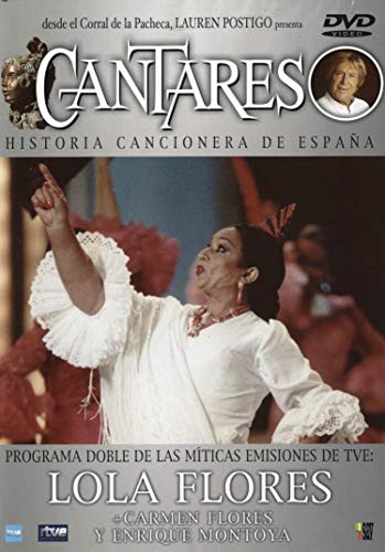 DVD Cantares: Lola Flores + Carmen Flores + E. Montoya (Edição em Espanhol) DVDSTORESPAIN - Dvds e vídeos - lola flores, carmen flores, e montoya, edição em espanhol
