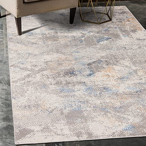 Tapete MAZOVIA Azul (160 x 220 cm - Poliéster) Mazovia - Tapetes - azul, 160x220 cm, poliéster