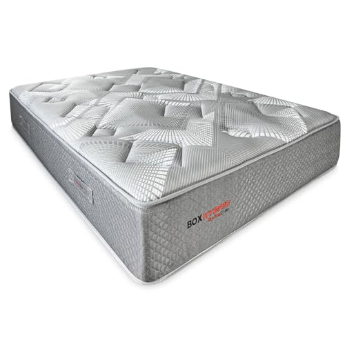 Colchão DUÉRMETE ONLINE Hybrid Box (90x190 cm - Altura: 26 cm) Duérmete Online - Colchões - molas, viscoelástica, 7 zonas, 4 cm espuma