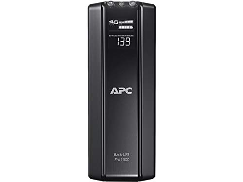 UPS APC BR1500GI (8 Tomadas - 900 W - 1500 V) APC by Schneider Electric - Ups - 900 W, 8 tomadas, 1500 v, 165-285 V