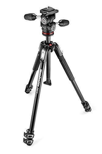 Tripé MANFROTTO MK190X3-3W1 (Alumínio - Altura Máx.: 135 cm) Manfrotto - Tripés e monopés - digital, 4 kg, 3 pernas, alumínio