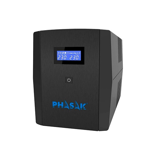 Extensão Elétrica PHASAK Sirius | Preto (1.5 m) Phasak - Ups - 1.5 m, preto, compatível