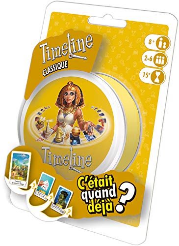 Jogo de tabuleiro ASMODEE Line of Time (4 anos) Asmodee - Jogos - cartas, tempo, monumentos, revolução francesa
