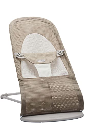 Baloiço de bebé BABYBJORN Grey sand/White (Recondicionado Como Novo) BabyBjörn - Móveis para bebês e crianças pequenas - ergonômico, sem pilhas, desde o nascimento, até 2 anos