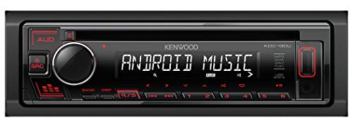 Autorrádio Multimédia KENWOOD KDC-130UR (USB - Bluetooth) Kenwood - Aparelhos de áudio e vídeo para veículos e sistemas de painel - usb, bluetooth