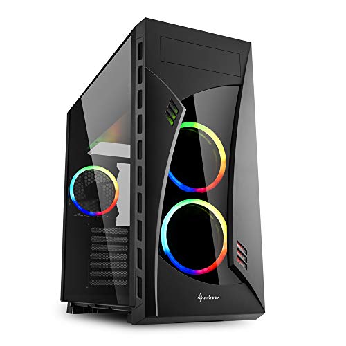 Caixa PC SHARKOON Night Shark Middle Tower Sharkoon - Componentes de computador - caixa pc, sharkoon night shark, torre media