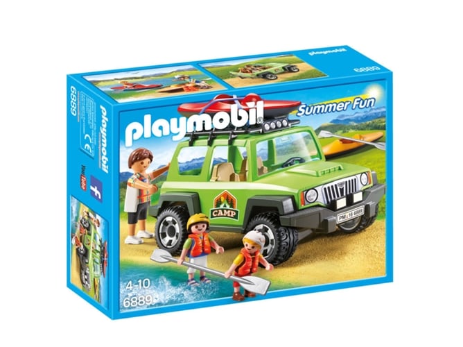 Playmobil Summer Fun 6889 Todo o Terreno com Canoa (Jogos de Construção) PLAYMOBIL - Brinquedos - todo terreno, canoa, jogos de construção
