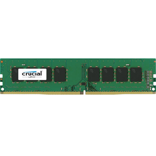 Memória RAM DDR4 CRUCIAL 16 GB (2400 MHz - CL 17 - Verde) Crucial - Placas e adaptadores de interface de computador - 16 gb, DDR4, 2400 MHz, CL 17, verde