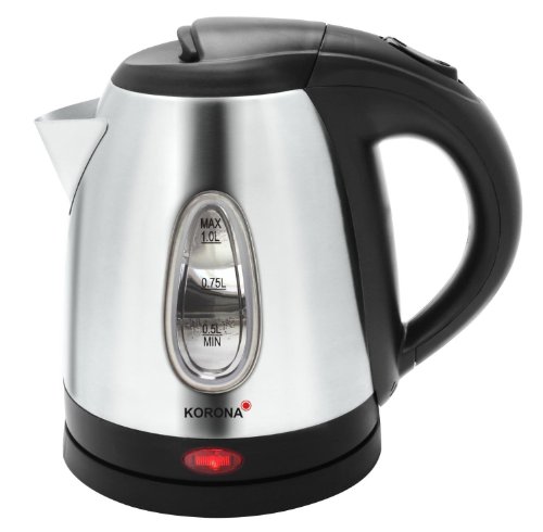 Chaleira Elétrica KORONA 20303 (1000 W) Korona - Eletrodomésticos de cozinha - 1000 W, 1 l, indicador de água, desligamento automático, proteção contra sobreaquecimento