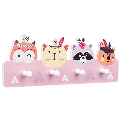 Suporte para Chapéus e Casacos NAVARIS (Branco) Kw-Commerce - Ganchos, fivelas e fixadores - chapeu, casaco, branco