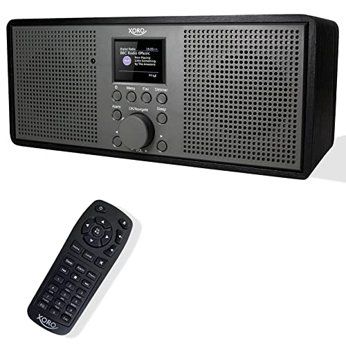 Rádio Xoro DAB700 IR | Preto (Rádio) Xoro - Alto-falantes - dab+, bass reflex, dsp, sem fios