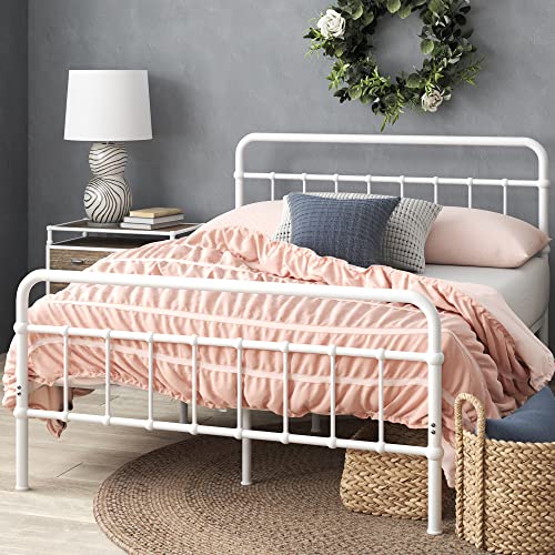 Cama INNOVATION HOME FURNISH Florence Branco (150x190cm) Zinus - Camas e estruturas de cama - 150x190cm, innovation
