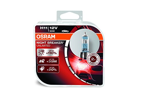 Lâmpada de Faról OSRAM Night Breaker Unlimited Osram - Iluminação de veículo a motor - night breaker, unlimited, lâmpada para carro