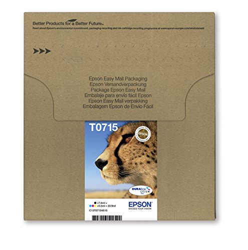 Tinteiro EPSON T0715 DURABrite Ultra - C13T07154510 Epson - Cartuchos de toner e jato de tinta - epson, DURABrite Ultra, C13T07154510