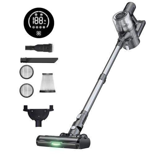 Aspirador Vertical PROSCENIC P13 (Autonomia: 45 min - 400 W) Proscenic - Aspiradores - autonomia 45 min, 400 W, filtro lavável, indicador de carga