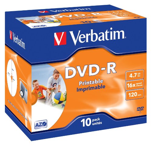 DVDs virgens VERBATIM DVD-R 4.7GB 16x 4.7GB Verbatim - Downloads de música digital - 4.7GB, 16x, DVD-R