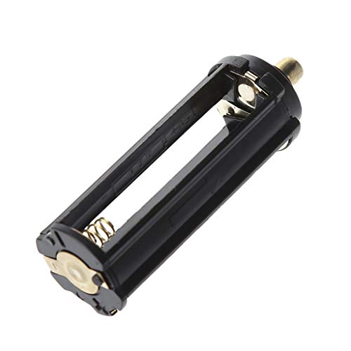 Suporte para Bateria Jenor 3XAAA em 1 Cilindro JENOR - Baterias - 3 pilhas AAA, plástico e metal, preto, 21,2 x 64,8 mm