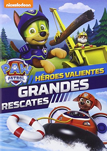 DVD Paw Patrol: Brave Heroes Big Rescues (Edição em Espanhol) PARAMOUNT - Dvds e vídeos - brave heroes, big rescues, espanhol