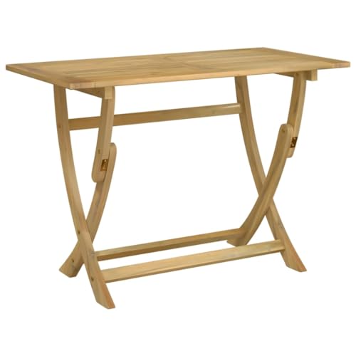 Mesa de Jantar VidaXL 174x86x76cm | Madeira e Metal vidaXL - Móveis de exterior - madeira, metal, 174x86x76cm