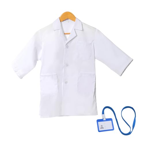 Fato de Menino DISFRAZZES Médico Branco (Tam: 5 a 7 anos) DGUSO - Fantasias - algodão, poliéster, transpirável, macio