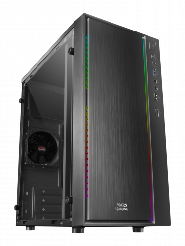 Caixa PC MARS GAMING MC Mini Tower Preto Mars Gaming - Componentes de computador - mini tower, preto