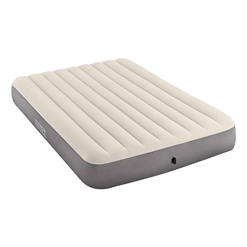 Colchão Insuflável INTEX Dura-Beam Standard Single-High (152 x 203 x 25 cm) INTEX - Colchões de ar - fiber-tech, válvula 2 em 1, dobrável, 152x203x25 cm