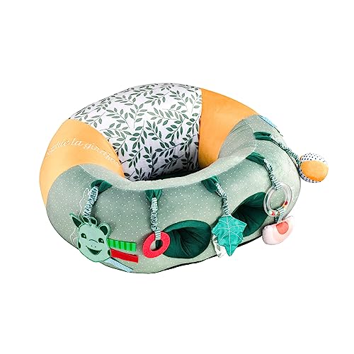 Assento Almofadado com Atividades SOPHIE LA GIRAFE Vulli - Brinquedos - almofadado, atividades, 5 sentidos, lavável