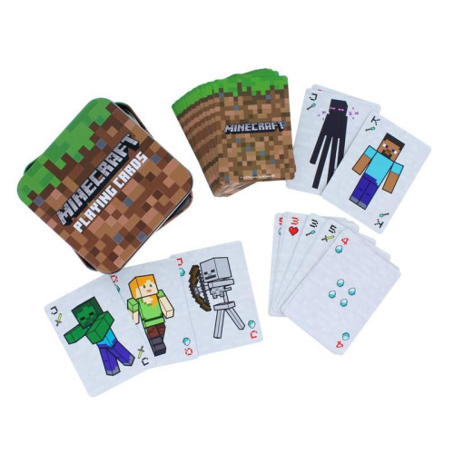 Jogo de Cartas MINECRAFT Minecraft (Idade Mínima Recomendada: 8 anos) PALADONE - Jogos de cartas - 8 anos, 2-4 jogadores, português