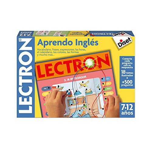 Jogo Didático LECTRON Aprende Inglês (Idade Mínima: 4) Diset - Jogos - idade mínima 4, ilustrado, mecânica simples, perguntas e respostas