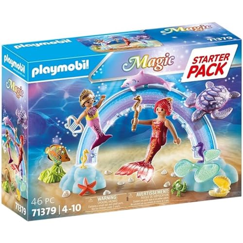 Brinquedo de Trabalhos Manuais JBM TOYS Starter Pack Sirenes e Arco-íris (Idade Mínima Recomendada: 3 anos) PLAYMOBIL - Brinquedos - trabalhos manuais, idade mínima 3 anos