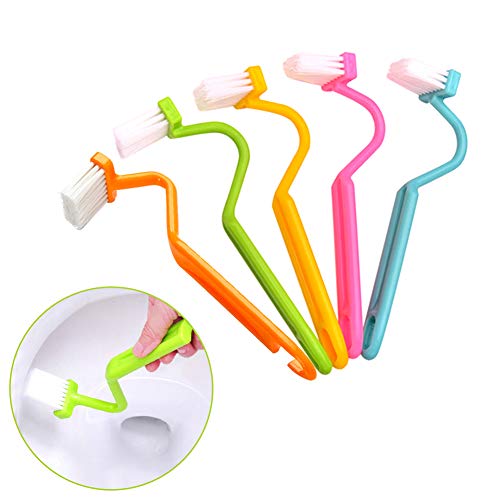 Conjunto de 3 Escovas de Sanita Curvas para Lavatório Plastico EQLEF - Escovas e suportes de vaso sanitário - conjunto, escovas, sanita, curvas, lavatório, plástico