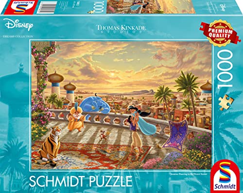 Puzzle SCHMIDT SPIELE 58032 (Idade Mínima Recomendada: 12 anos) Schmidt Spiele - Quebra-cabeças de encaixar - puzzle, 1000 peças, thomas kinkade, autocolantes