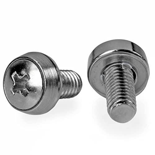 Conjunto de Parafusos M6 X 12Mm (100 Un) STARTECH.COM CABSCRWM620 STARTECH.COM - Parafusos - conjunto, parafusos, m6 x 12mm, 100 un