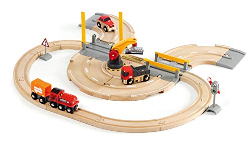 Brinquedo sobre rodas Brio 33208 | Preto BRIO - Comboios de brincar e conjuntos de comboios - brinquedo, madeira, coleção ferrovia, criar cenário