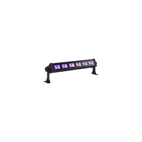 Barra de Luz Led 18W com Efeito Uv Preto Ibiza Light - Luminárias Decorativas - led, UV, 18W, preto