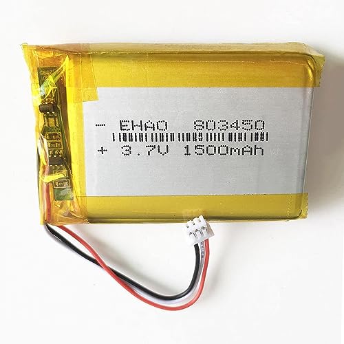 Bateria MINHUANG Lipo Recarregável (1.5Ah - 3.7V) MINHUANG - Baterias - LiPo, recarregável, 1.5Ah, 3.7V