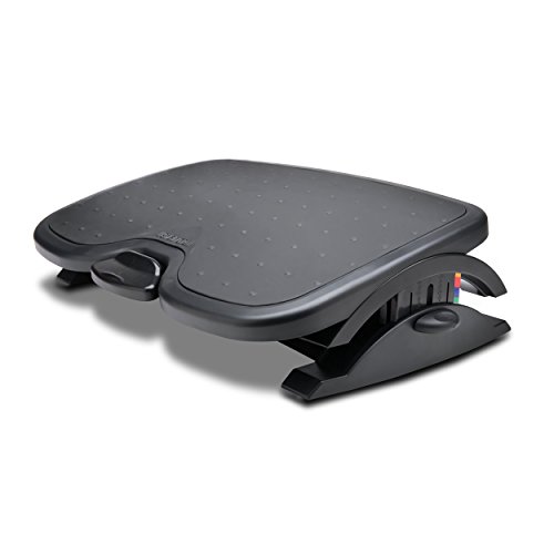 Apoio para Pés KENSINGTON SoleMate Plus (Preto) Kensington - Pufes - ajustável, inclinável, borracha, estabilidade