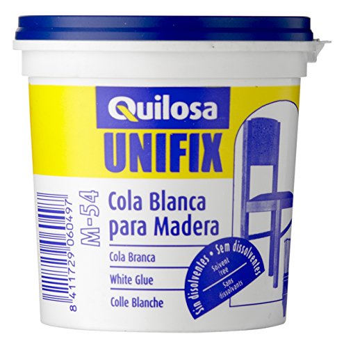 Cola de Madeira Unifix M-54 500 Gr Branco Selena - Cola e adesivos de hardware - carpintaria, bricolagem, 500 gramas, unificação