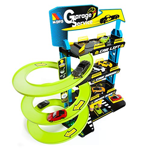 Estacionamento El Corte Inglés Turbo Service MOLTO - Conjuntos de brinquedos - estacionamento, turbo service, el corte inglés, crianças, mecânica, lavagem