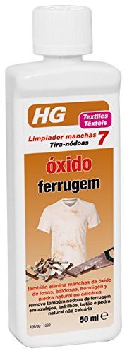 HG Removente de Manchas de Óxido (50ml) HG - Desinfetantes domésticos - removível, óxido, 50ml