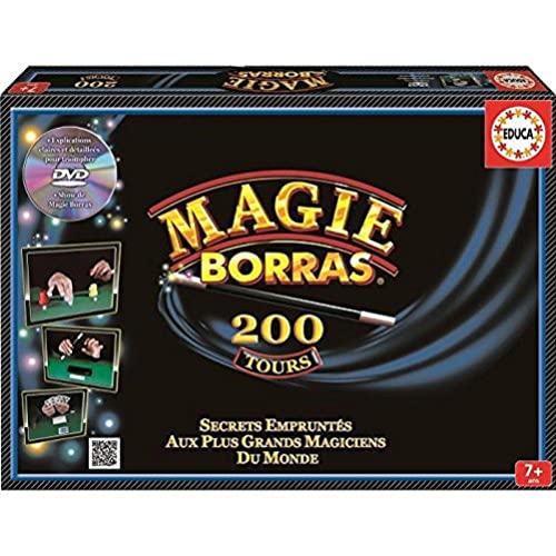 Jogo Educa Borrás Magia 200 Sorteos (Idade Mínima Recomendada: 3 anos) EDUCA - Quebra-cabeças - jogo, educativo, 200 sortidos, dvd, truques, espetáculo