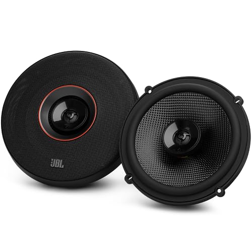 Colunas Auto JBL Club 64SQ Gen3 (16.5 cm - 225W) JBL - Alto-falantes de veículos automotivos - 16.5 cm, 225W, fibra de carbono, 93 dB