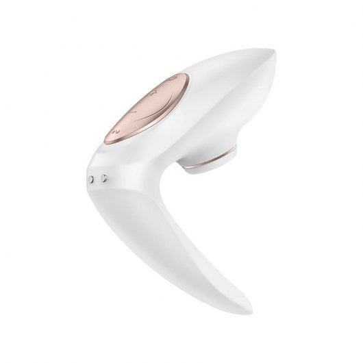 Vibrador de Pélis SATISFYER Pro 4 Couples (Branco) Satisfyer - Brinquedos sexuais - pélis, universal, recarregável, branco