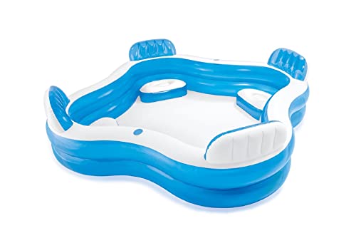 Piscina Infantil HOMCOM com 4 Assentos (229x29x66cm) INTEX DEVELOPMENT COMPANY LIMITED - Brinquedos - piscina infantil, homcom, assentos, 229x29x66cm