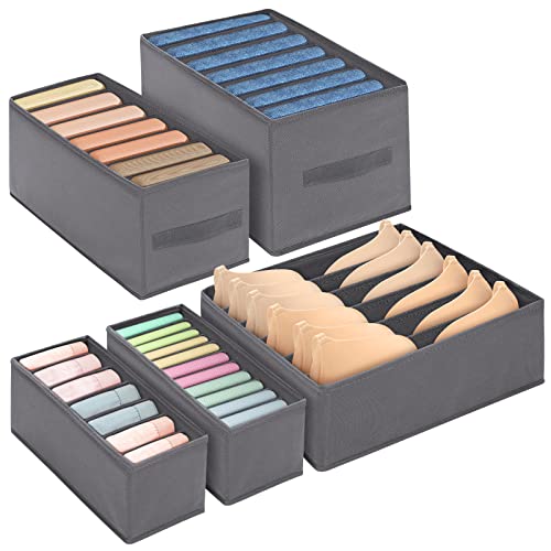 Organizador de Roupa 5Pcs com Assento e Correia Withosent - Organizadores de mesa - 5 peças, polipropileno, tecido, portátil