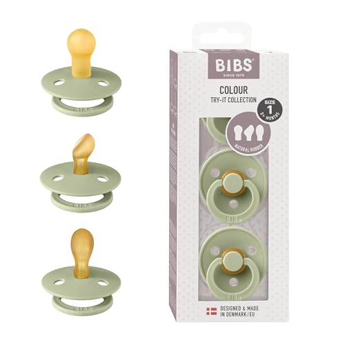 Conjunto De Chupetas BIBS Try-It Colorido Bibs - Cuidados com a higiene oral - conjunto, chupetas, colorido