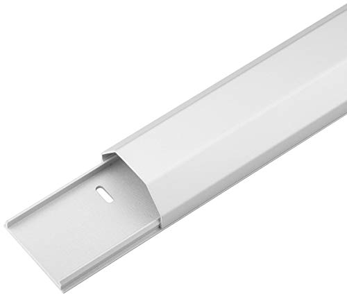 Suporte para Cabo GOOBAY 90728 (Branco) Goobay - Organizadores de cabos - alumínio, 1100 mm, branco