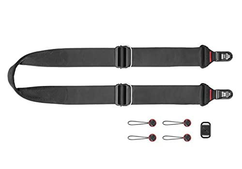 Correa para Objetiva PEAK DESIGN Premium Prof. Design Black DSLR Peak Design - Alças de câmera - correa, objetiva, peak design, premium, profissional, dslr