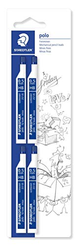 Lápis de Carvão STAEDTLER Mars Micro Carbon (HB - 4 Unidades) Staedtler - Minas de lápis e recargas - hb, 4 unidades, sublinhar, carvão