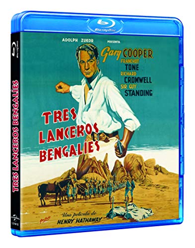 Blu-Ray Universal Tres Lanceros Bengalis (Edição em Espanhol) UNIVERSAL - Dvds e vídeos - blu-ray, universal, edição em espanhol